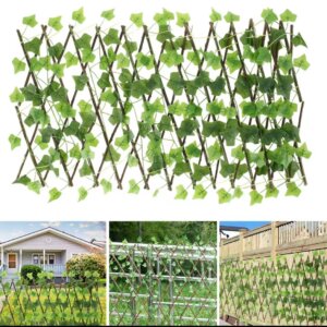 شبك ورق شجر artificial leaf fence