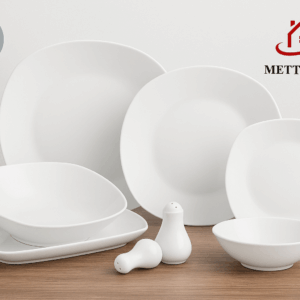 طقم صحون ٢٨ قطعة_  Dish set Metto
