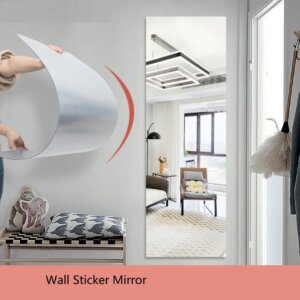 مراية تلزيق Wall Sticker Mirror