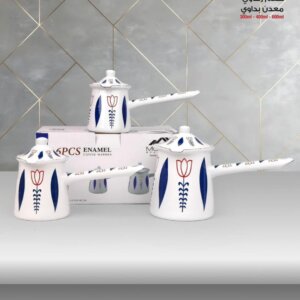 طقم ركاوي معدن بداوي Coffee Pot