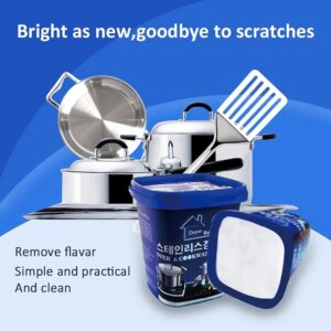مزيل بقع عن ستانلس stainless steel stain remover