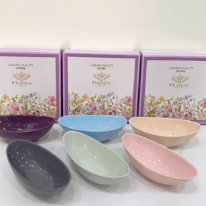 صحون بزورات ملون Nut dishes set