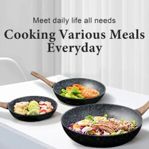 طقم طوايات موماز أيدين خشب Fry Pan