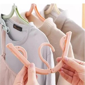 تعليقة قابلة للطي ٨ حبات Folding Clothes Hanger