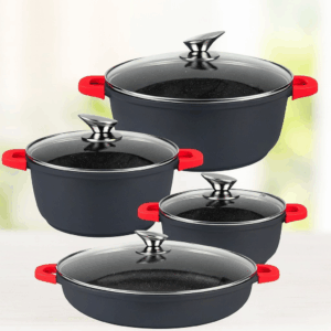 طقم طناجر Eurohof Cookware