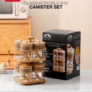 طقم بهار زجاج ٨ قطع رفين Glass Borosilicate Set
BMB001