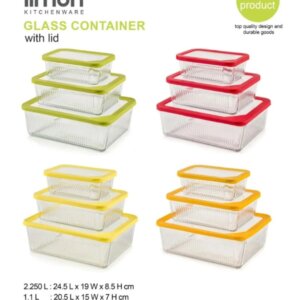 Pyrex Limon– طقم تبروير مقاوم للكسر