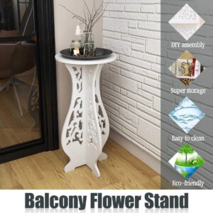 طاولة بيضة White decorative table