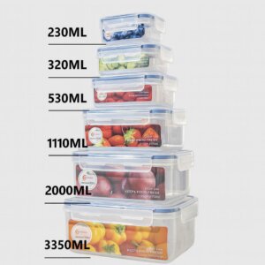 طقم تبروير فونيكس ٧ قطع Tupperware set