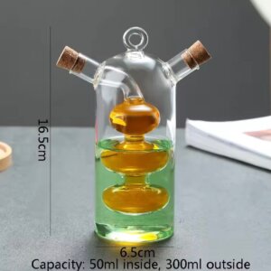 قنينة خل و زيت  bottle of vinegar and oil