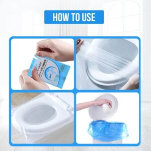 ٢٠ كيس مرحاض Toilet Seat Cover