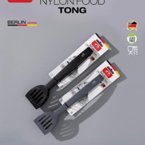 ملقط سلطة راس مربع Nylon food tong