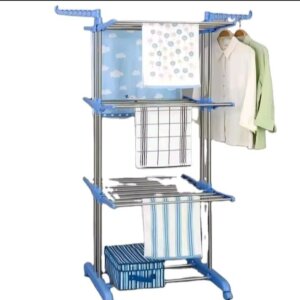 منشر غسيل عامودي _ Three Layer of Clothes Hanger