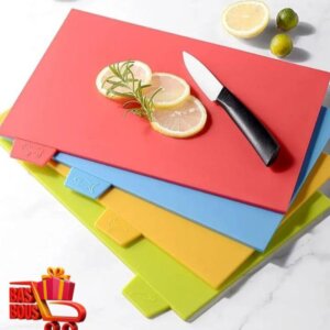 لوح تقطيع ٤ ب ١  _   Chopping Board Set
4 colour