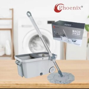 سطل تمسيح مع ممسحة  فونيكس _ Magic  Spin Mop Phoenix