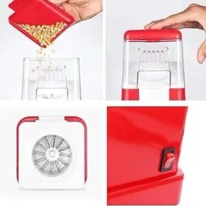 Hot air popper popcorn “جهاز تحضير   
الفشار بالهواء الساخن