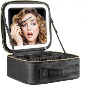 شنطة ميكئب _  portable travel makeup