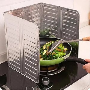 حاجز ألمنيوم ٣ حبات Kitchen Frying Oil