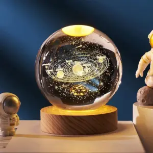 لمبة كريستال مجرة crystal ball light